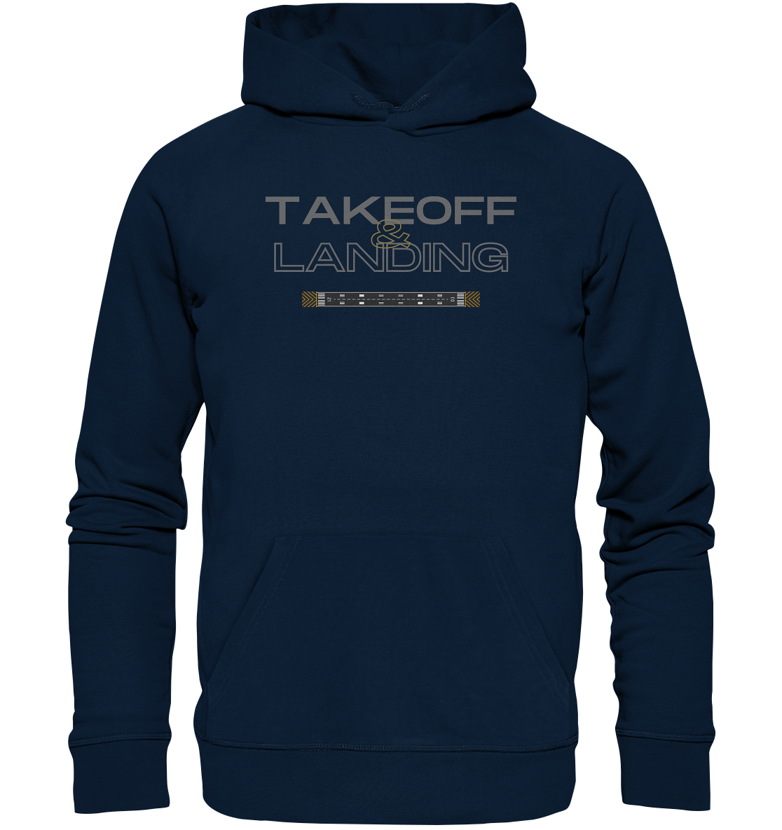 casualjet takeoff & landing - Organic Basic Hoodie