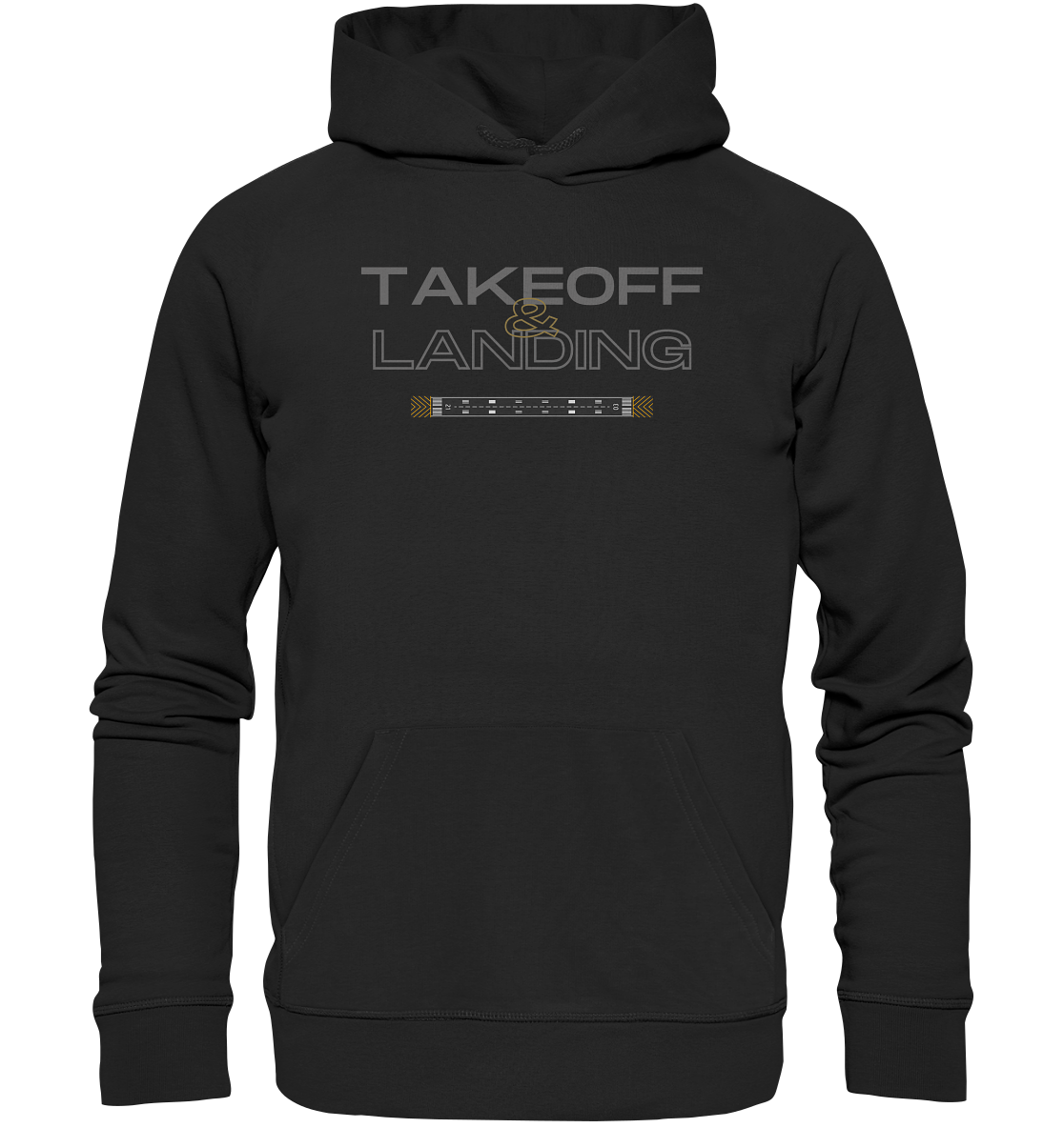 casualjet takeoff & landing - Organic Basic Hoodie