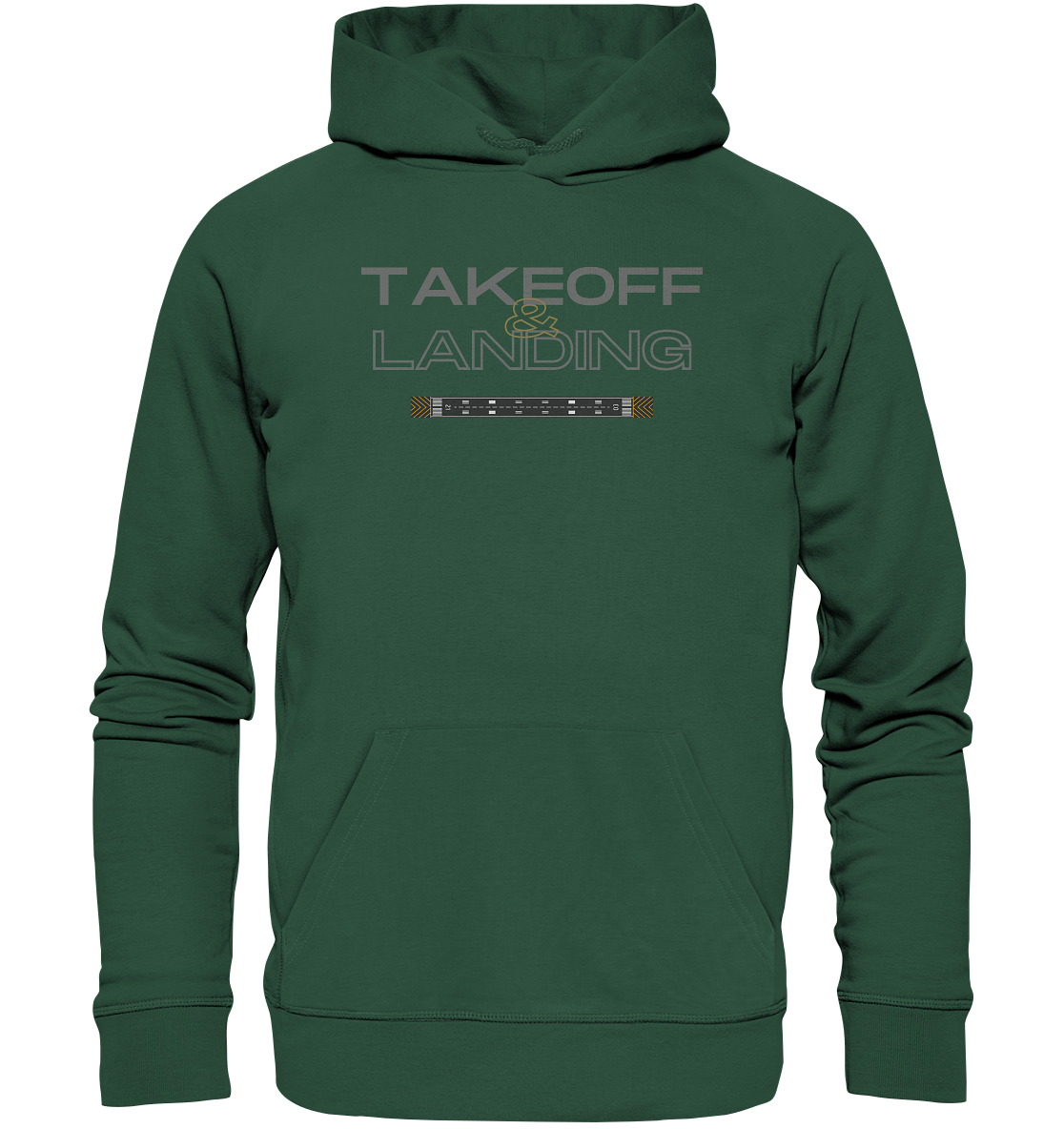 casualjet takeoff & landing - Organic Basic Hoodie