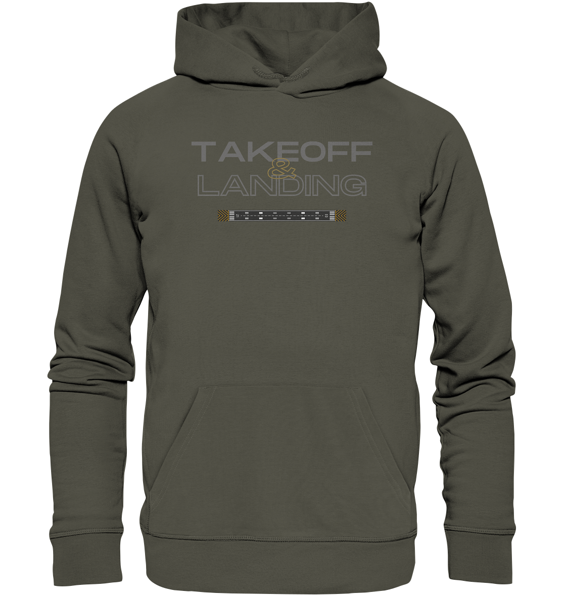 casualjet takeoff & landing - Organic Basic Hoodie