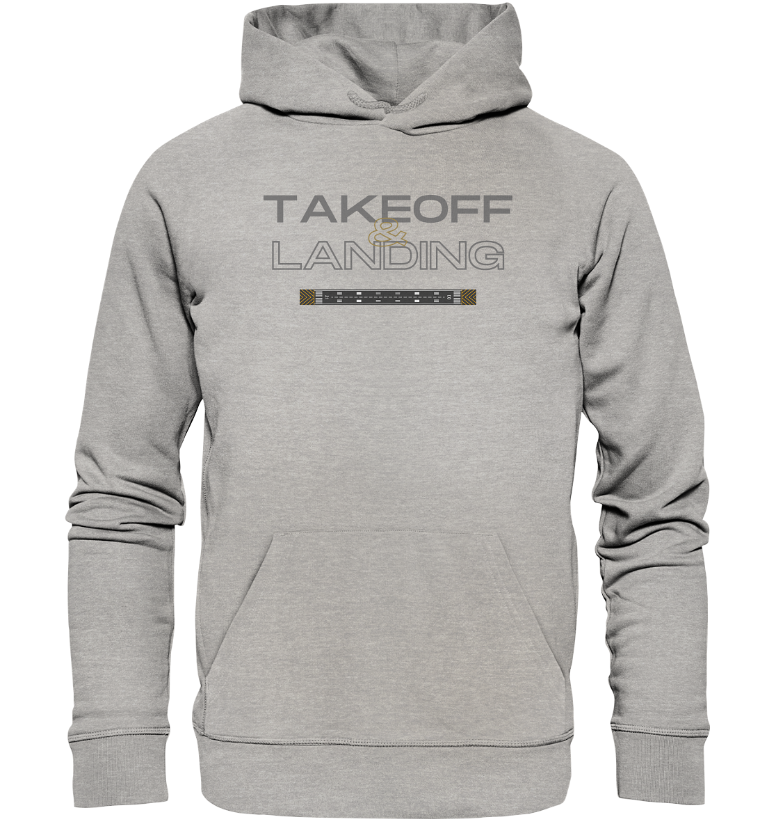 casualjet takeoff & landing - Organic Basic Hoodie