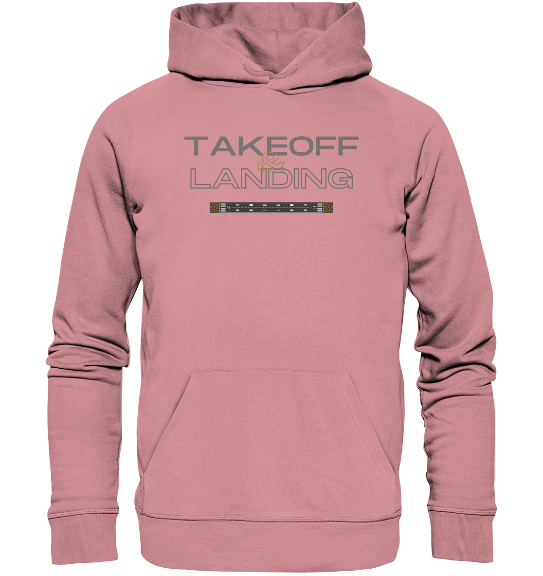 casualjet takeoff & landing - Organic Basic Hoodie