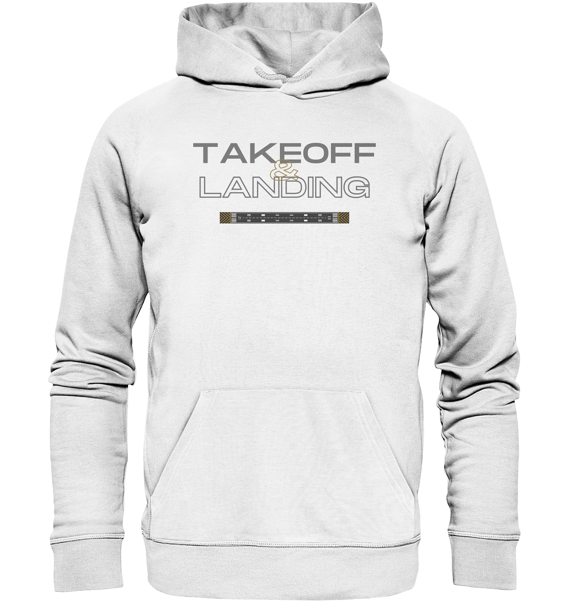 casualjet takeoff & landing - Organic Basic Hoodie